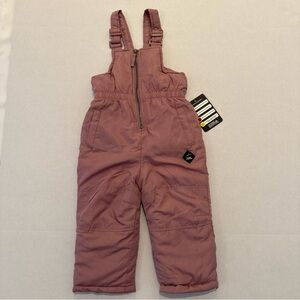 NWT iXtreme Outfitters Girls 24 months Snow Pants Bib, Snow Play Winter